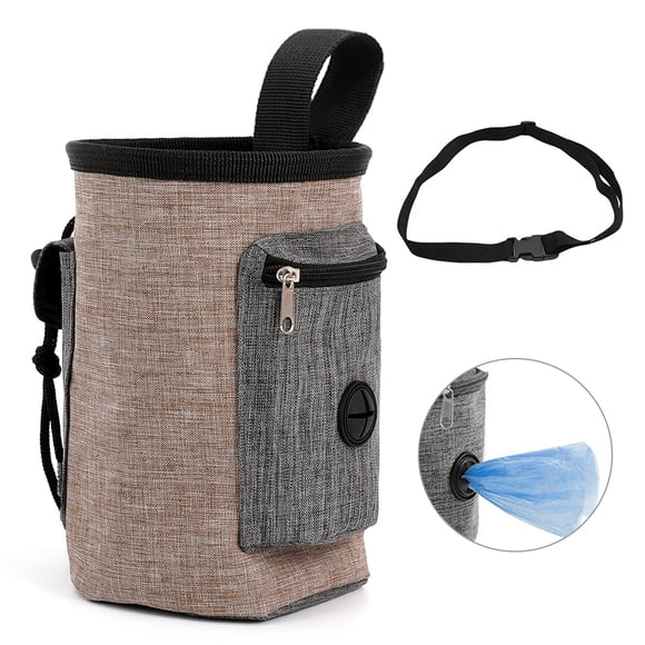 Portable Pet Dog Treat Pouch Puppy Dog Bait Holder Waist