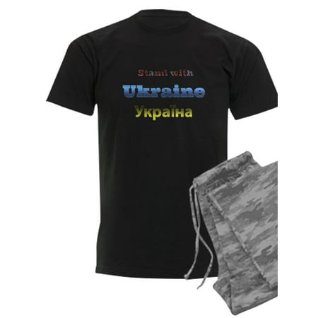 

CafePress - Ukraine Pajamas - Men s Dark Pajamas