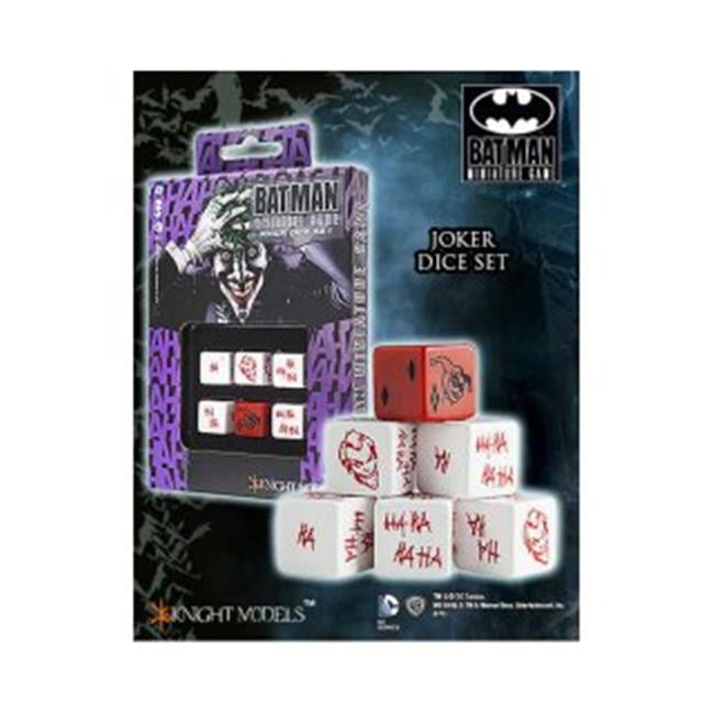 D6 Joker Dice Set 6 Batman Miniature Game 