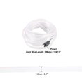 thumbnail image 4 of 3 Meter/10ft USB Neon EL Wire String Strip White Cold Light Glow String Strip Set for Car, 4 of 6