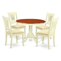 East West Furniture Hartland 5 Piece Empire Dining Table Set