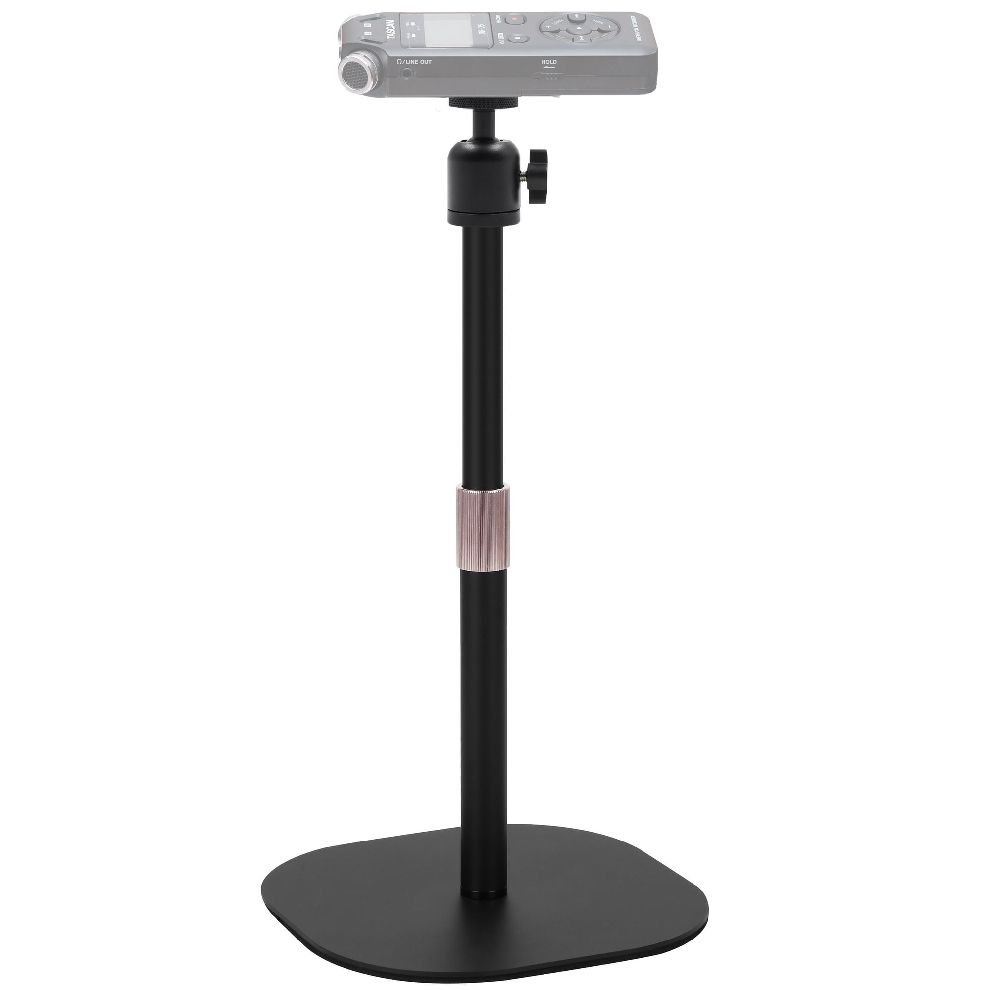 Desktop Portable Recorder Tripod Stand Holder for Zoom Recorder H1essential,H4n,H4essential,H6essential,H1n,Q2n,H2n,H5,R4,H8,H6