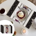 thumbnail image 3 of Dvkptbk Napperons 4 Pcs Halloween Napperons en PVC Napperons de Cuisine Faciles à Nettoyer, 3 of 5