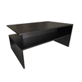 thumbnail image 1 of Mesa de Centro, Doble repisa, Bicolor, Minimalista. DECOMOBIL  Mesa de Centro, Doble repisa, Bicolor, Minimalista., 1 of 5