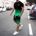 thumbnail image 5 of MKLEKYY Pantalones Cortos Casuales De Verano Para Mujer, Ropa Deportiva Para Hombre, Camisetas Transpirables De Manga Corta Y Pantalones Cortos Deportivos Con Bolsillos., 5 of 5