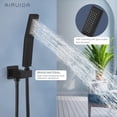 thumbnail image 3 of Shower Faucet Set Rainfall Bathtub Shower System with High Pressure Handheld Shower Head, Bathroom Wall Mixer Shower Set, 3 of 6