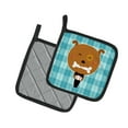 thumbnail image 2 of Caroline's Treasures Dog in Tuxedo Pair of Pot Holders, 2 of 2