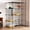 21L x 24W x 41H, variant on 4-Tier Cat Cage for Indoor Cats 47.2-Inch Large Detachable Metal Wire Catio Enclosure Modular DIY Pet Playpen with 3 Platforms and 4 Doors for 1-2 Kittens 31.5 x 23.6 x 47.2 Inches Black