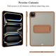 thumbnail image 5 of For iPad Pro 12.9 (2022) (2021) (2020) (2018) Case with Kickstand TPU + PC Skin-Touch Tablet Cover -, 5 of 5