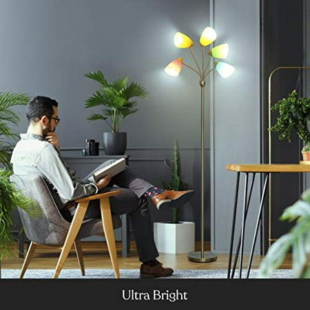 Brightech Medusa Led Floor Lamp Multi Head Adjustable Tall Pole Standing Reading For Living Room Brightech Medusa Led Floor Lamp Multi, Brightech Medusa Led Floor Lamp Replacement Shades