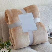 AZXY 40X50 Throw Blankets On Sale,Bed Blankets Clearance Under $25,Soft Throw Blanket,Fleece Fuzzy Small Blanket Brown