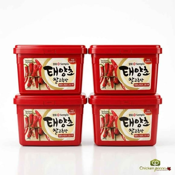 Sempio Pâte de Piment Gochujang, 2,8 kg – Authentique Pâte de Chili Coréenne Fermentée pour la Cuisson, les Marinades et les Sauces