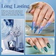 thumbnail image 5 of AZUREBEAUTY 31 Pcs Dip Powder Nail Kit Starter 20 Colors Glitter Nude Green Mermaid Serie Dip Powders Liquid Set with Base Top Coat Activator French Nails Art Manicure DIY Salon Christmas Gift, 5 of 8