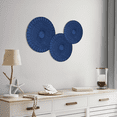 thumbnail image 7 of American Art Decor Indigo Sand Dollar Wall Plaques - 40.5" x 19.5", 7 of 7
