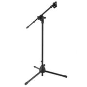 Microphone Stand,360 Degree Rotating Telescoping Microphone Floor Stand Bracket Mic Clip Holder