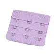 thumbnail image 1 of tredstone Extension Strap Bra Extender Buckle 3 Hook Women Accessories Practical Elastic Multicolor Clips Tight 3 Rows Underwear purple, 1 of 6