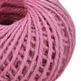 thumbnail image 3 of Unique Bargains 164 Feet 2mm Jute Twine, Jute Rope, Jute String Cords Pink, 3 of 6