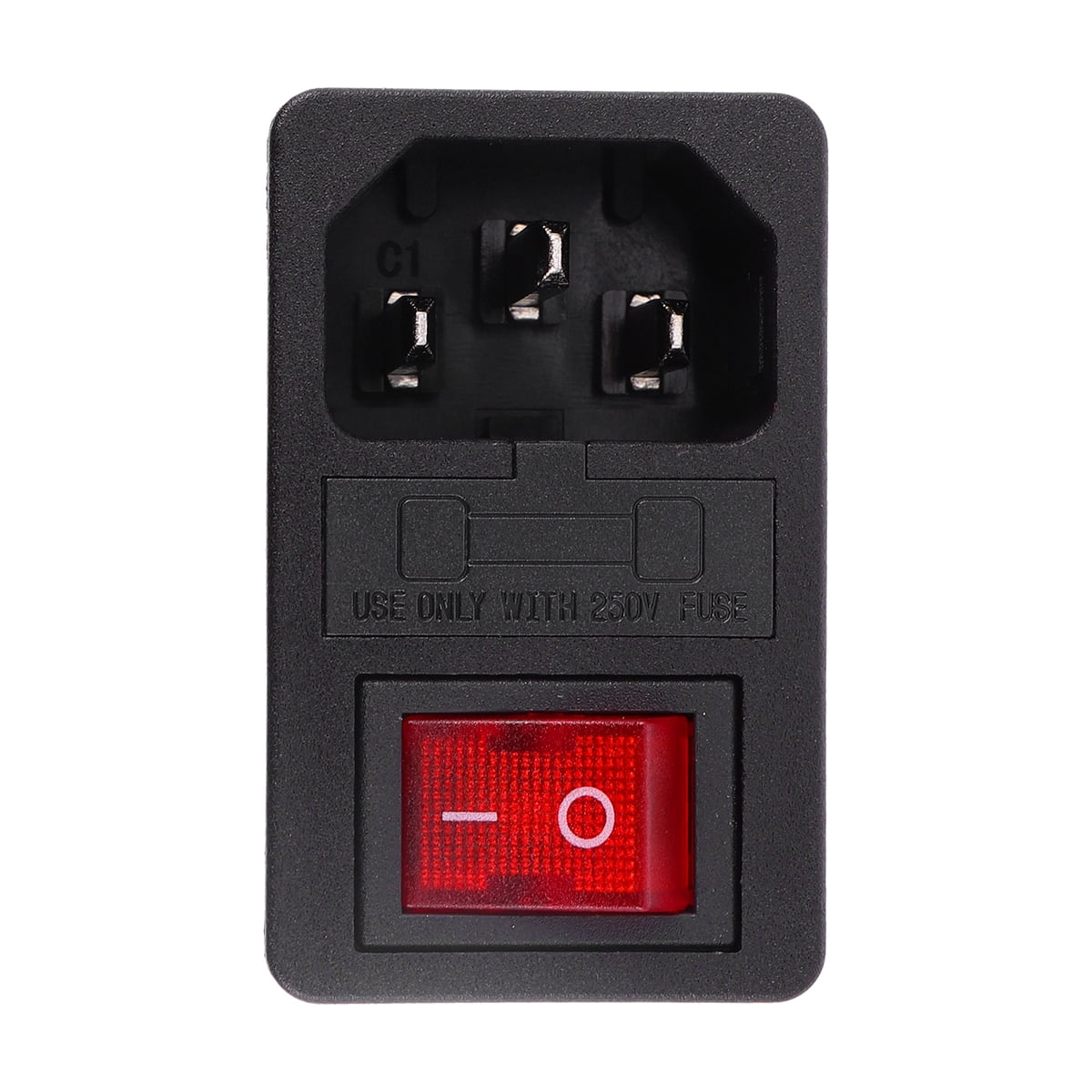 Jeffergarden Prise Caravane 220v Extérieure, Dioche 220V240V 16A Prise De Courant Etanche Externe 3pin Flush Female Socket Plug For Rv Motorhome Trailer Caravan 74728182