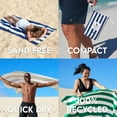 thumbnail image 5 of Dock & Bay Beach Towel - Quick Dry, Sand Free - Compact, Lightweight - 100% Recycled - Includes Bag, 5 of 6