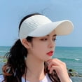 thumbnail image 4 of D GROEE Empty Top Hat Sports Sun Visor Adjustable UV Sun Hat Cap for Beach Pool Golf Tennis, 4 of 7