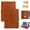 Brown, variant on TECH CIRCLE Universal 8 Inch Tablet Case, Folio Flip Lightweight Protective PU Leather Cute Embossed Cartoon Cover with Card Slots, Built-in Stand, for 7.9/8.0/8.3/8.4 Inch Touchscreen Tablet, Orange