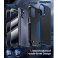 thumbnail image 7 of LEYI Motorola G 5G 2022 Case with 2 Pack Screen Protectors, Dual Layer Protective Hard PC Back & 4 Corners with Airbags[12ft Drop Protection] for Motorola Moto G 2022 5G Case - Blue, 7 of 7