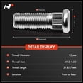 thumbnail image 2 of A-Premium 5PCS Wheel Studs M12 x 1.5 & 32mm Long Lug Studs Compatible with Toyota Avalon Camry Corolla Prius RAV4 Chevrolet Lexus Pontiac Scion Fits select: 2013-2015 TOYOTA RAV4 XLE, 2 of 8