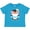 Turquoise, variant on Inktastic I'm 2 Cute Penguin with Sunglasses and Flowers Boys or Girls Baby T-Shirt