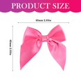 thumbnail image 3 of 2.5 Inch Polyester Waist Bow, Decorative Tape Bow for Gift Wrapping and Craft Projects, 1PC (Pink), 3 of 5