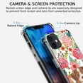 thumbnail image 3 of Flower Jungle Fest Case for iPhone 11,Aesthetic Colourful Floral Pattern Soft TPU Bumper Case Cover, 3 of 5
