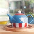 thumbnail image 5 of Tetera Marvel Funko I Am Captain America (cerámica, 14 cm), color azul, 5 of 5