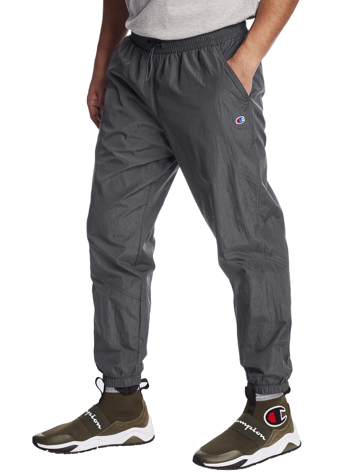 Regnjakke duft Betjene Champion Men's Hybrid Woven Pants - Walmart.com
