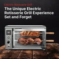 thumbnail image 3 of Brazilian Flame 2-Skewer Brazilian Rotisserie Electric Grill in Silver, 3 of 15