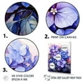 thumbnail image 3 of Designart "Surreal Enchantment With Violets" Violets Canvas Prints, 3 of 7
