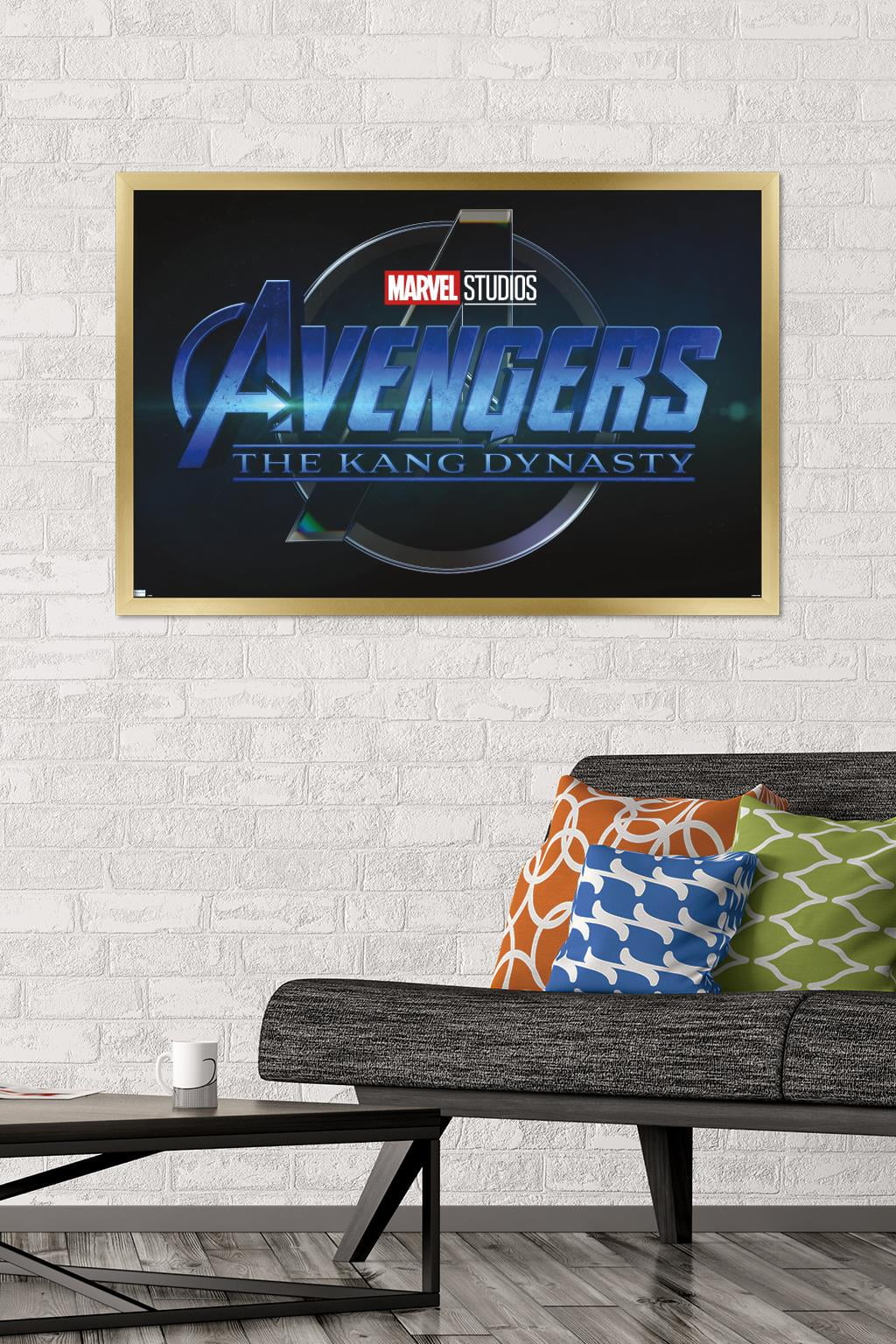 AVENGERS - KANG DYNASTY Light up movie poster led sign home cinema film  room