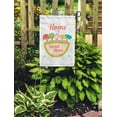 thumbnail image 3 of Printtoo White Home Sweet Home Garden Summer 12.5""x18"" Double SidedFlags CampsiteFlag Camping Flags, 3 of 4