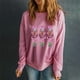 thumbnail image 3 of Sudadera con mangas de lentejuelas para mujer, moda navideña 2024, sudadera con cuello redondo de Cascanueces de Año Nuevo para mujer 2024, 3 of 5