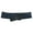 Navy, variant on Women's 3 1/2" Wide Contour Studded Sheepskin Lamb Leather Sash Belt