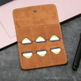 thumbnail image 1 of IFANLANDOR Lot de 2 Étui de Rangement pour Cartes Mémoire Protection PU Marron, 1 of 7
