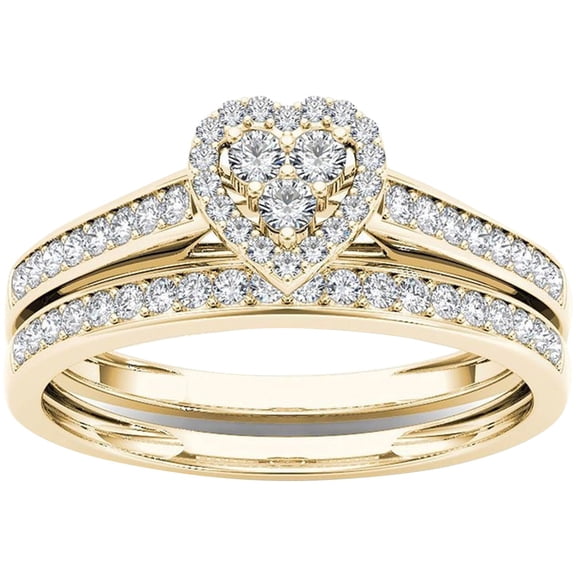 Ring for Women 925 Silver 14k Gold Rings Rings for Women Zircon Gold-plated Ring Rings Couple Inlaid Classic Jewelry Rings Rings In Jewelry Birthday Anniversary Jewelry Gift on Clearance