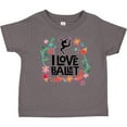 thumbnail image 3 of Inktastic Ballerina Dancer I Love Ballet Girls Toddler T-Shirt, 3 of 5
