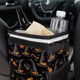 thumbnail image 6 of Witch Hat Car Garbage Can Trash Can for Car, Foldable, with Lid, Leak-Proof, Hanging Storage Bag, 6 of 6