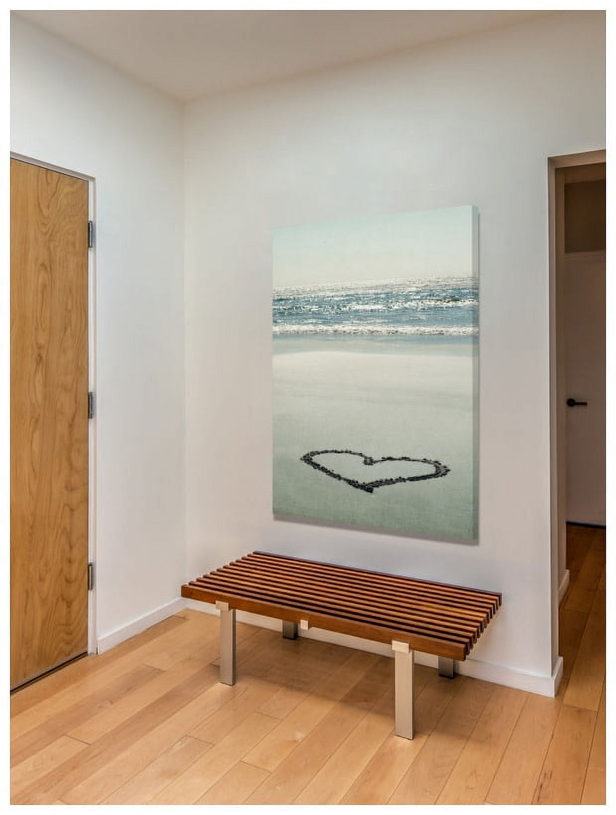 Marmont Hill "I Love the Beach" by Robert Dickinson Painting Print on Canvas
