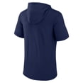 thumbnail image 3 of Men's Fanatics  Navy West Virginia Mountaineers Primary Logo Hoodie T-Shirt, 3 of 3