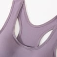 thumbnail image 6 of Sports Bra for Women Big Chest Shock-absorbing No Steel Ring Plus Size Fitness Yoga Activewear for Running and Daily Use #Purple,XL, 6 of 8