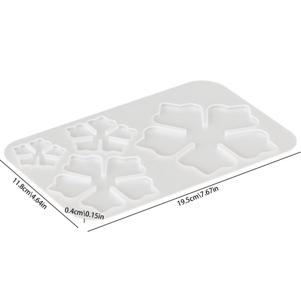 Molde de silicona con forma de flor y pegamento de gota de cristal, diseño de loto y margarita apilable for elaboración de resina