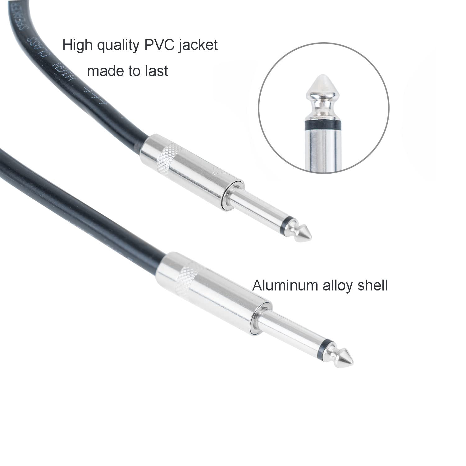 MK Audio MKQQM50 1/4" to 1/4" 50 FT. Wire PA DJ Pro Audio Speaker Cable