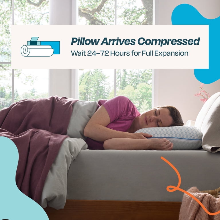 Linenspa Cooling Gel Memory Foam Pillow, King photo 4