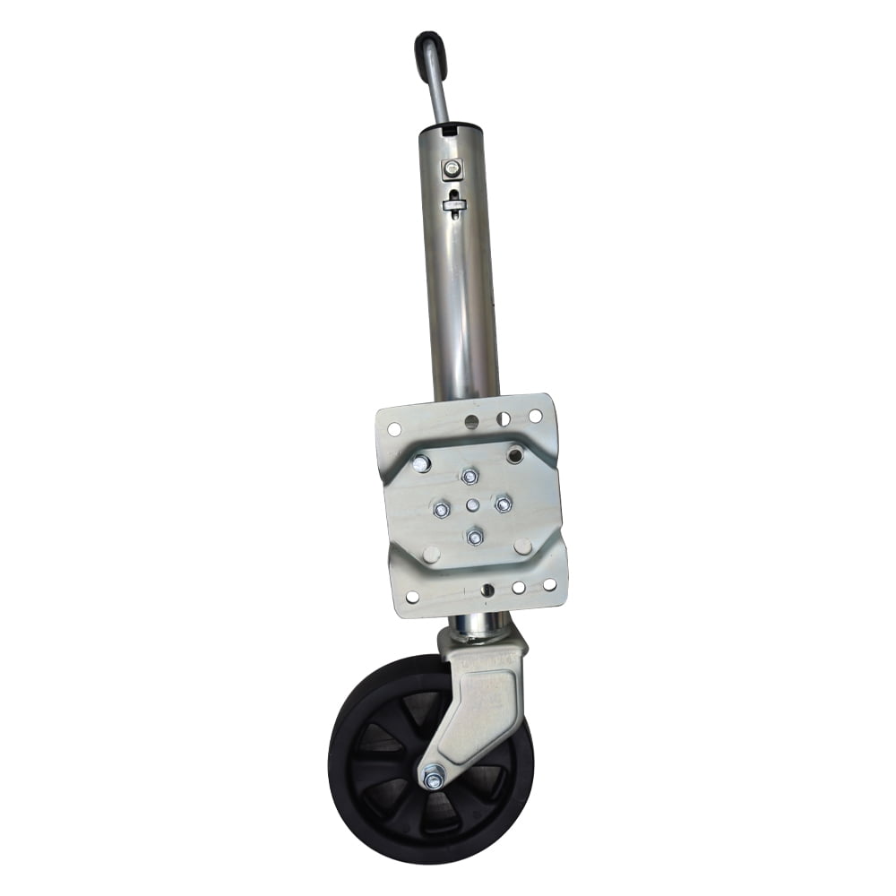 1500lb RV Trailer Jack 8” Single Wheel Yacht Trailer Stand Guide Wheel Jack Lifting Height 9.8"