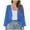 Blue, variant on UAMVSH Mesh Cardigan for Women Lightweight Trendy Bolero Shrug Jackets Elegant Cropped Chiffon Long Sleeve Open Front Coats Ladies Fashion(Small,Dark Blue)